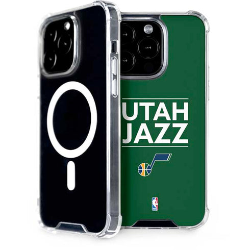NBA Utah Jazz Standard - Yellow iPhone 15 Pro MagSafe Case